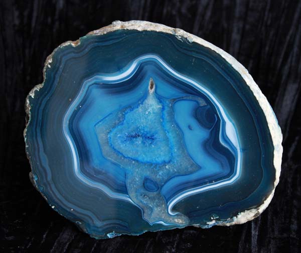 Agate bleu