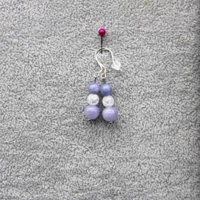 Boucle d oreille pierre 7 