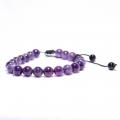 Bracelet amethyste i10 10 