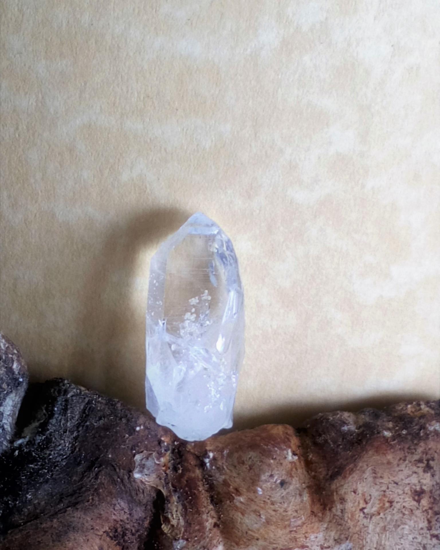 Cristal de roche mine de la guardette 1 