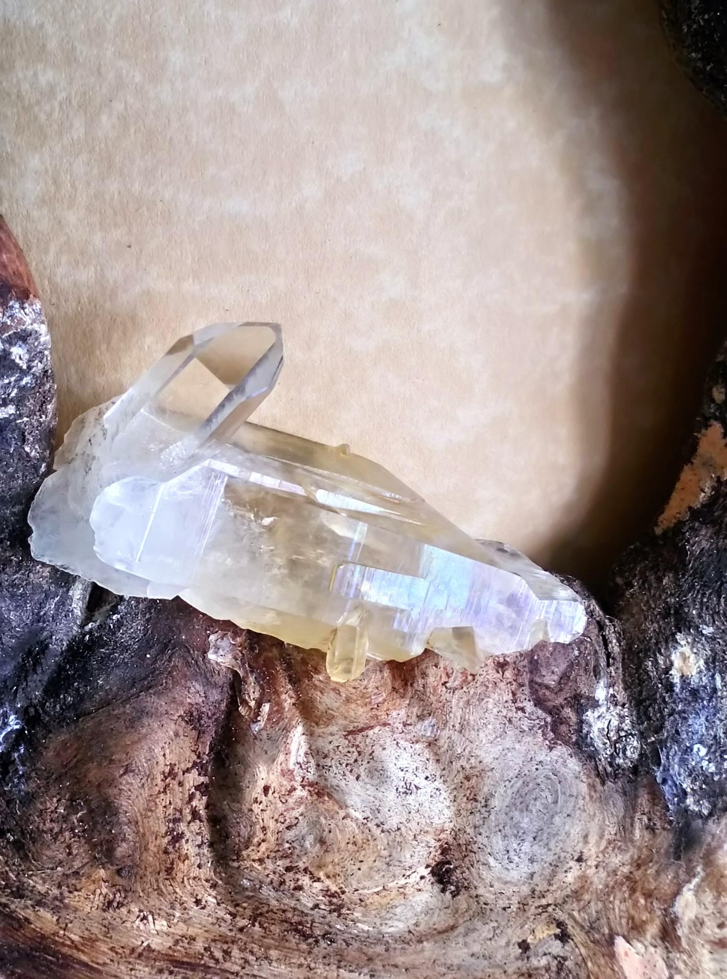 Cristal de roche mine de la guardette 7