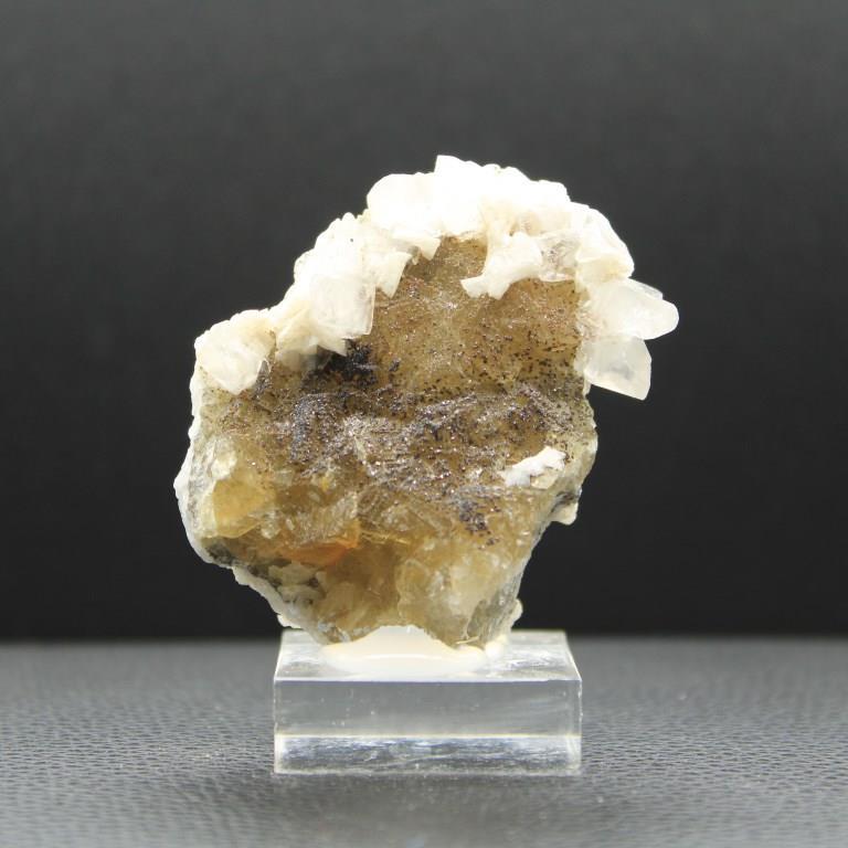 Fluorite calcite pyrite h55 1 