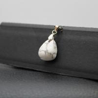 Pendentif Howlite lessence aux 1000 pendules 8