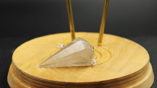 Pendule Cône quartz Fumé