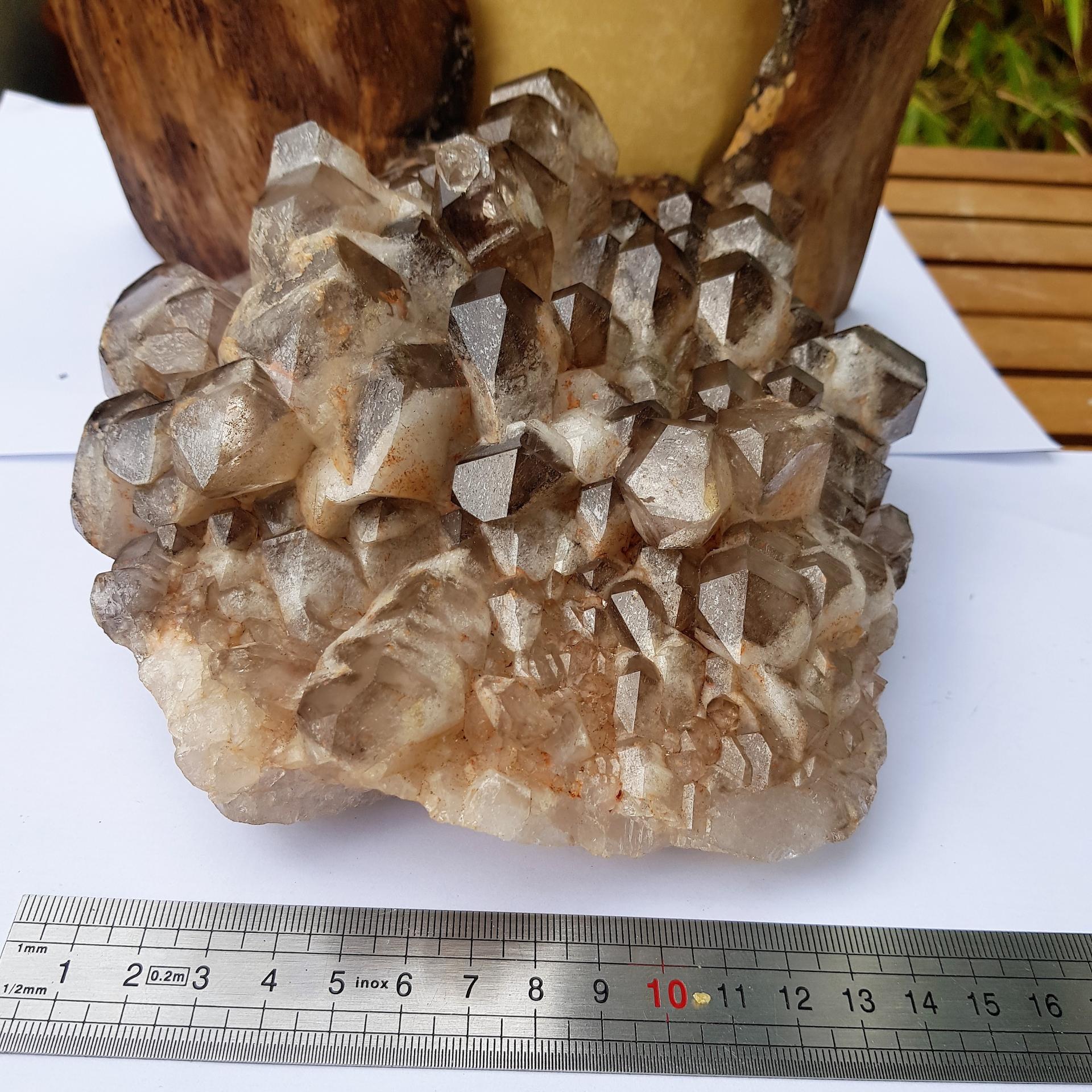 Cristal fenêtre fumé