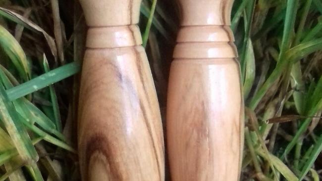 Pendules Couple en Bois