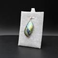 Pendentif pierre labradorite 79 