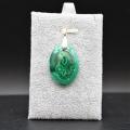 Pendentif pierre malachite 80 