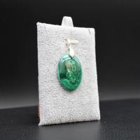 Pendentif pierre malachite 81 