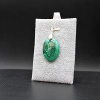 Pendentif pierre malachite 82 