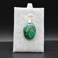 Pendentif pierre malachite 83 