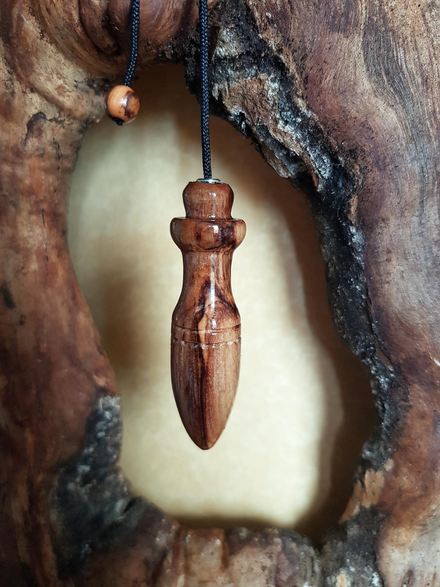 Pendule en olivier 4