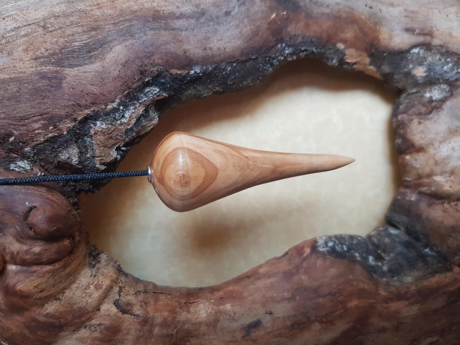 Pendule en olivier 58